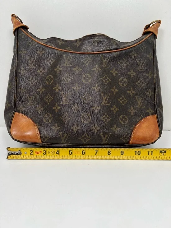Louis Vuitton LV Shoulder Bag Boulogne 30 Brown Monogram - Picture 13 of 16